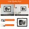 iFrame 18” x 22” Black Framed New York City Fifth Avenue Skyline Print Framed Art Work For Wall Decor With Photo Mat | NYC Skyline Wall Art | Black And White Picture Wall Art Decor